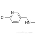 N - [(6-CHLOROPYRIDIN-3-YL) MÉTHYL] -N-MÉTHYLAMINE CAS 120739-62-0